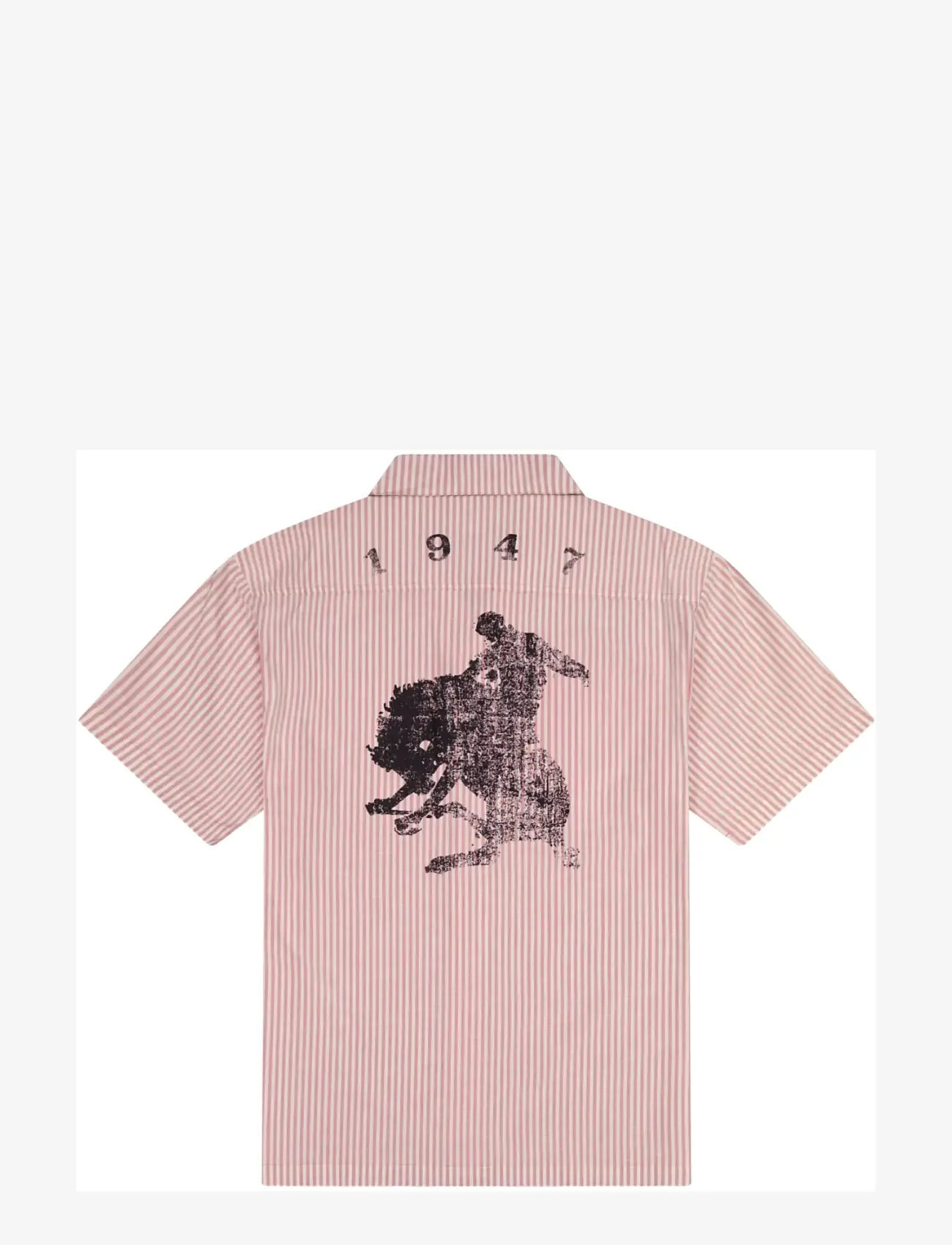 Wrangler - SS RESORT SHIRT - gestreifte hemden - dusty rose - 2