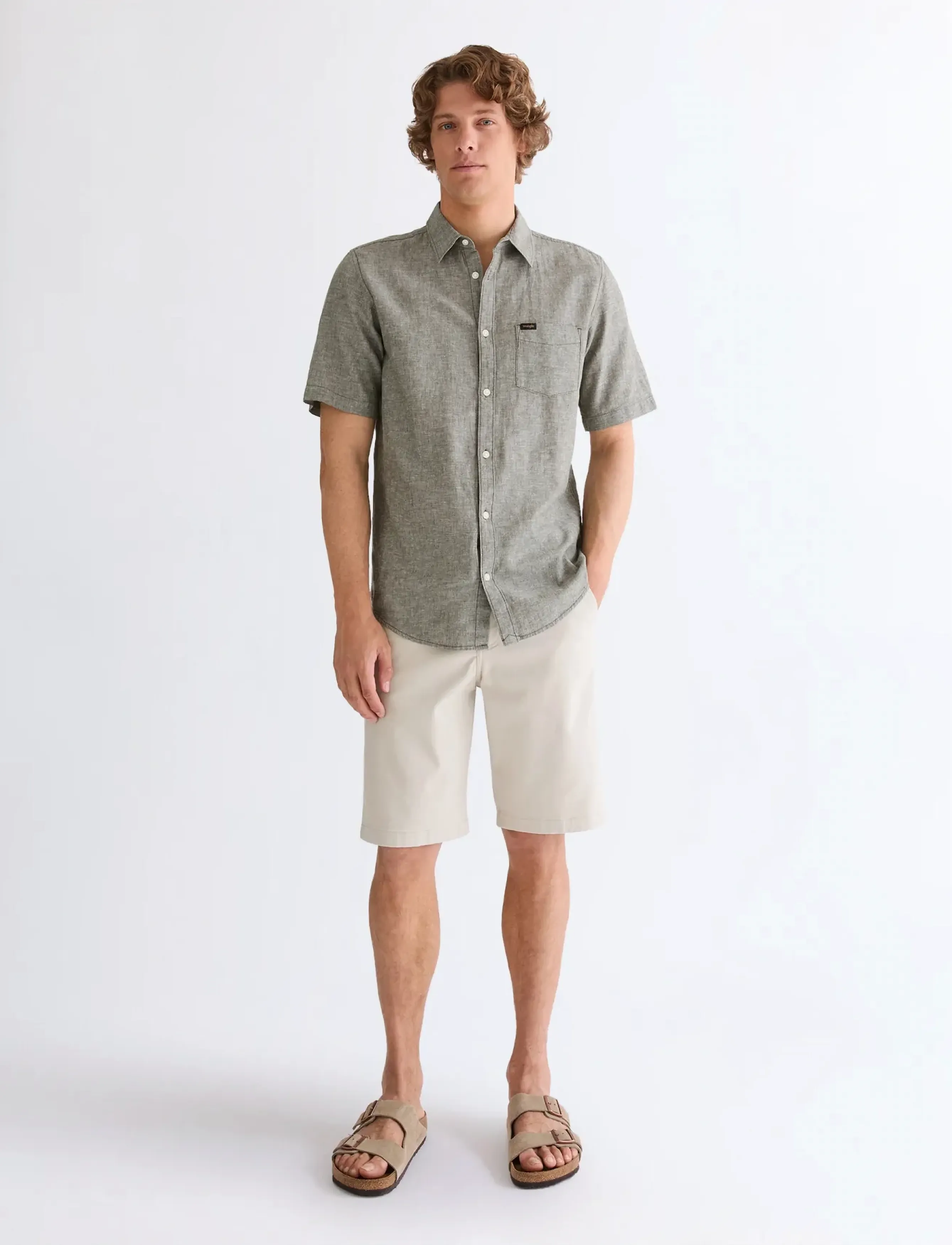Wrangler - SS 1 PKT SHIRT - laveste priser - deep depths - 4