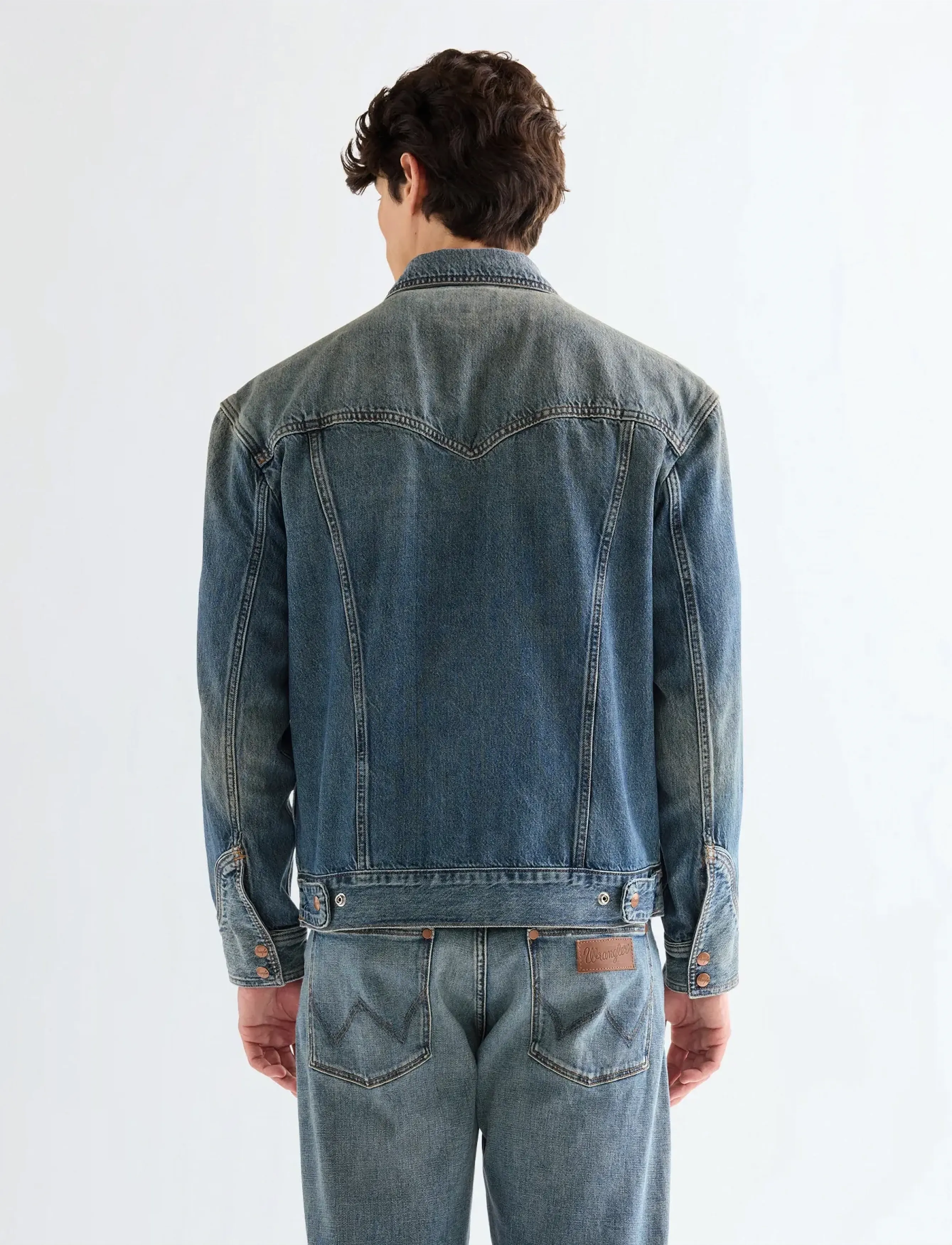 Wrangler - TRAILRIDER JACKET - voodriga teksajakid - dusk - 3