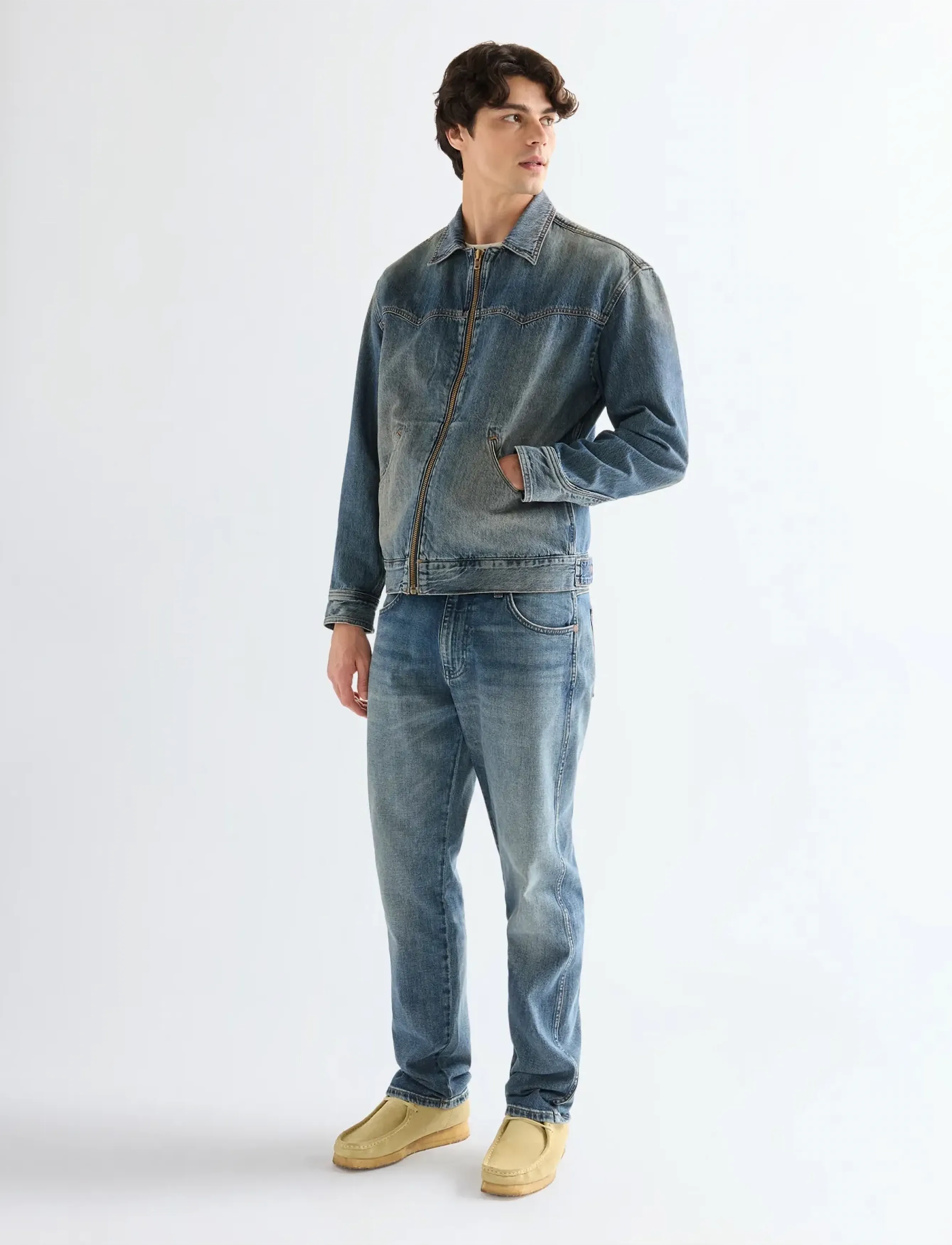 Wrangler - TRAILRIDER JACKET - voodriga teksajakid - dusk - 4