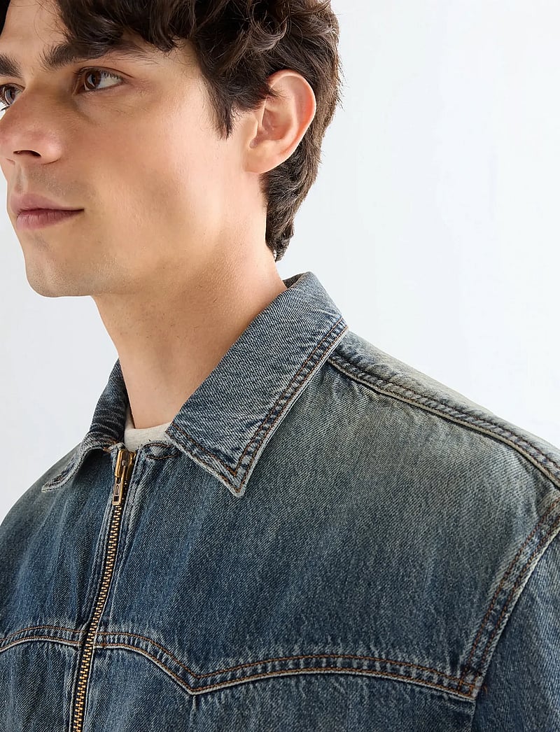 Wrangler - TRAILRIDER JACKET - forede denimjakker - dusk - 5