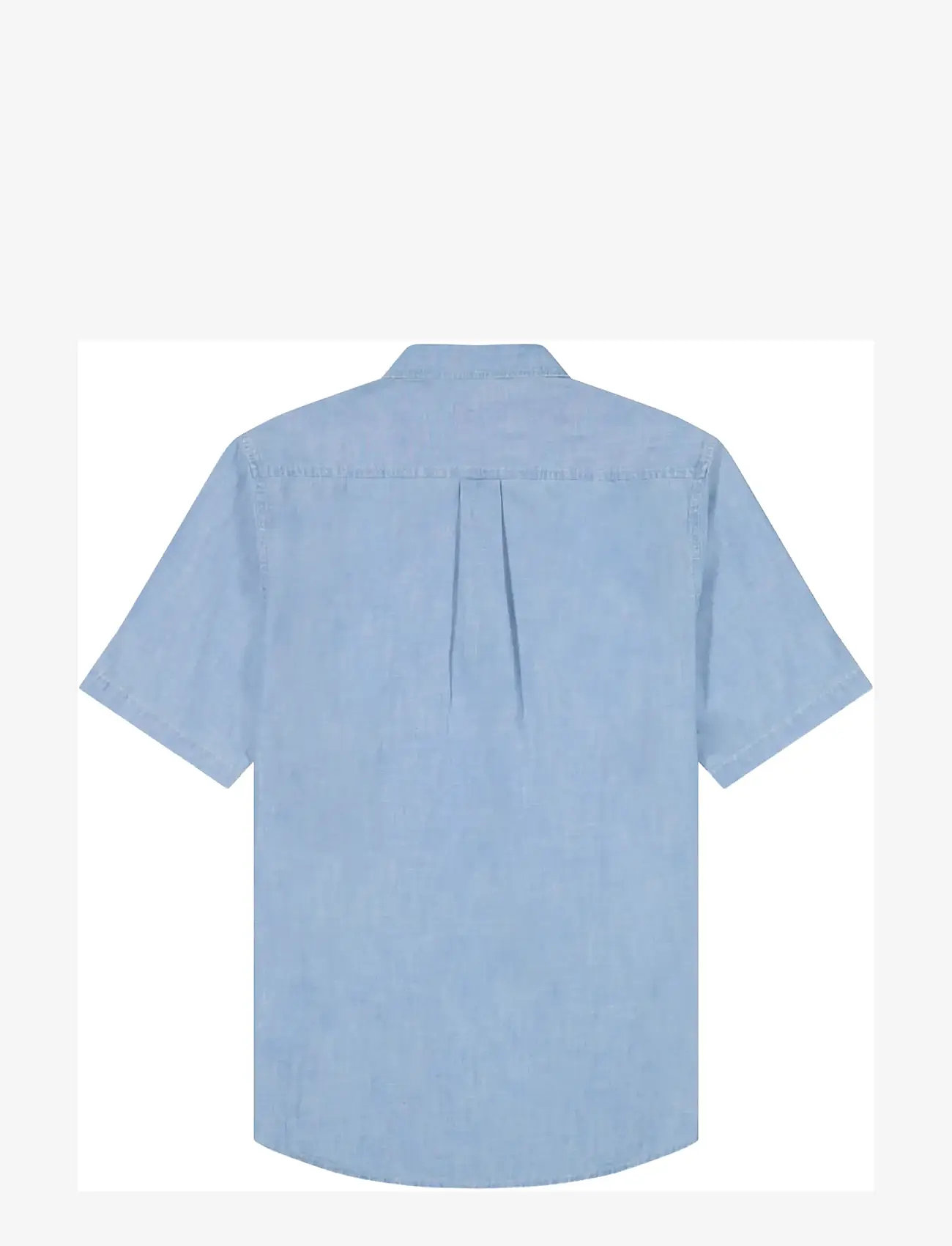 Wrangler - SS CHAMBRAY SHIRT - kortærmede skjorter - indigo - 2