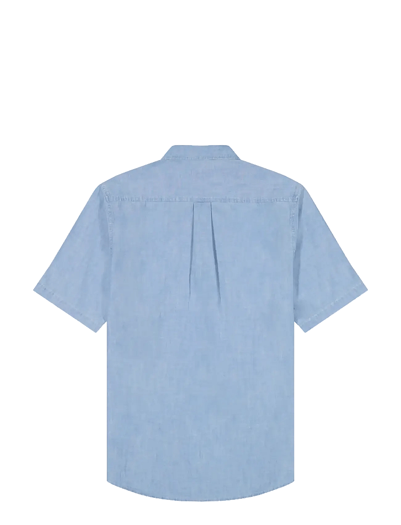 Wrangler - SS CHAMBRAY SHIRT - kortærmede skjorter - indigo - 2