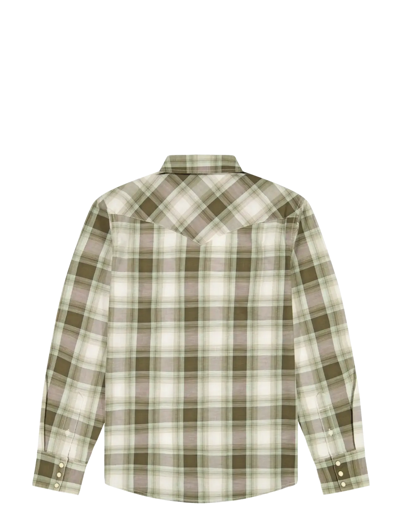 Wrangler - WESTERN SHIRT - koszule casual - green tan - 2