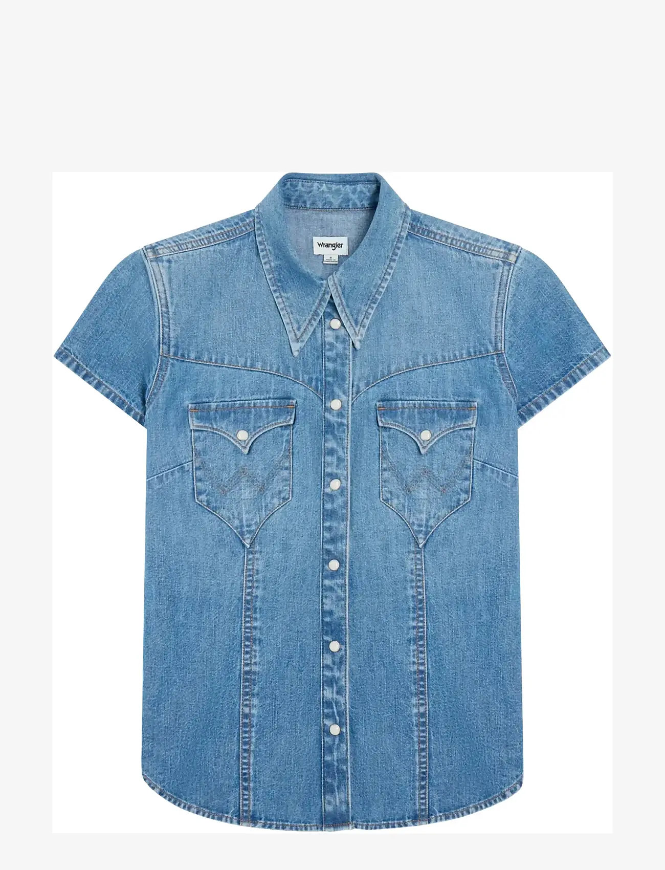 Wrangler - SS STYLIZED WESTERN - jeanshemden - hazy horizon - 1