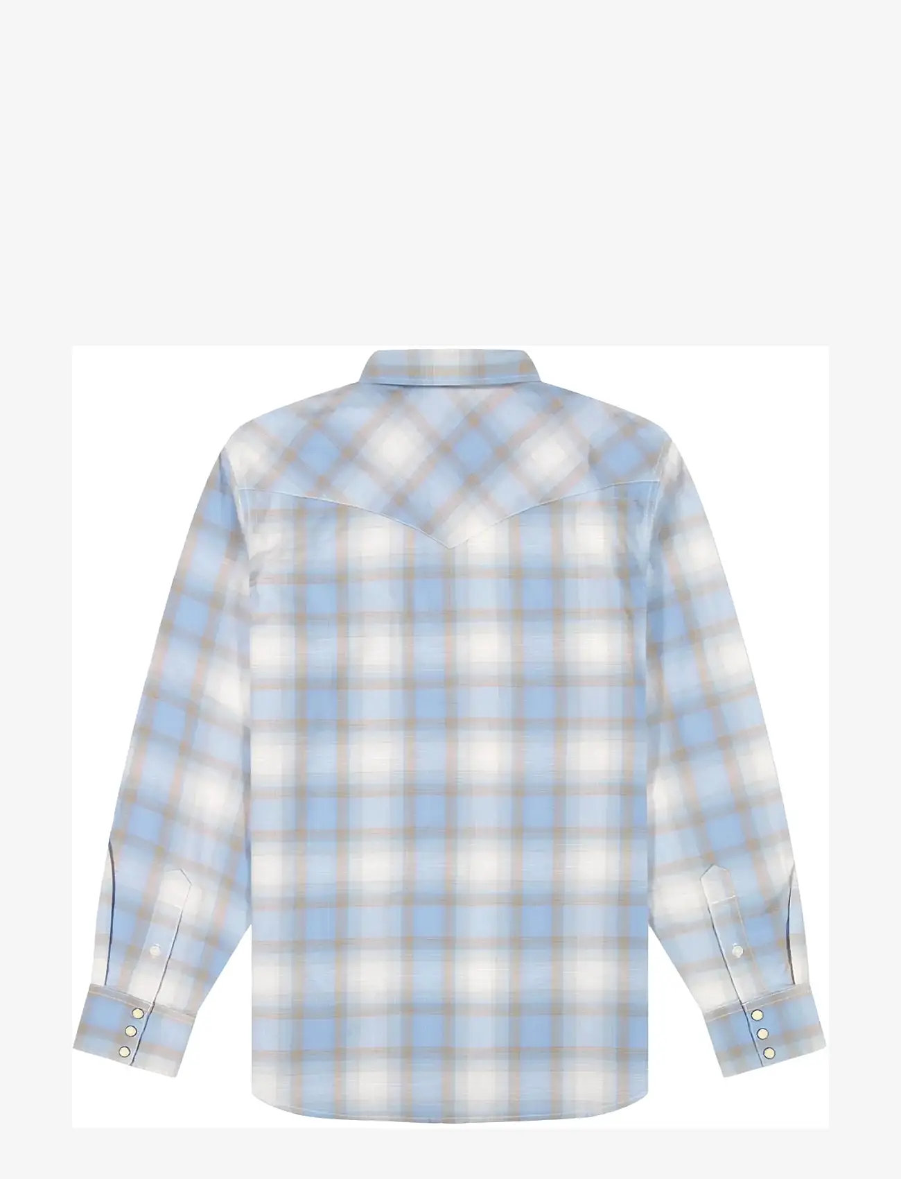 Wrangler - WESTERN SHIRT - ternede skjorter - blue tan - 2