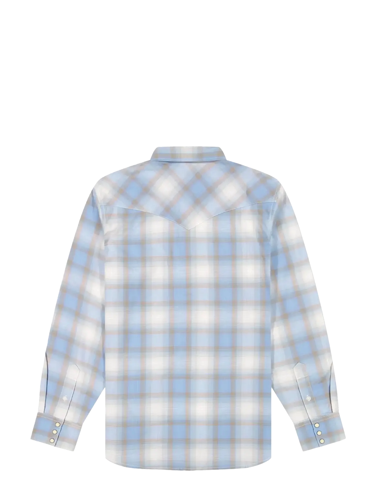 Wrangler - WESTERN SHIRT - rutede skjorter - blue tan - 2
