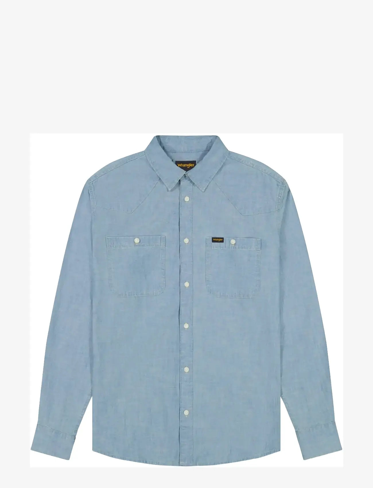 Wrangler - CHAMBRAY SHIRT - jeansskjortor - indigo - 1
