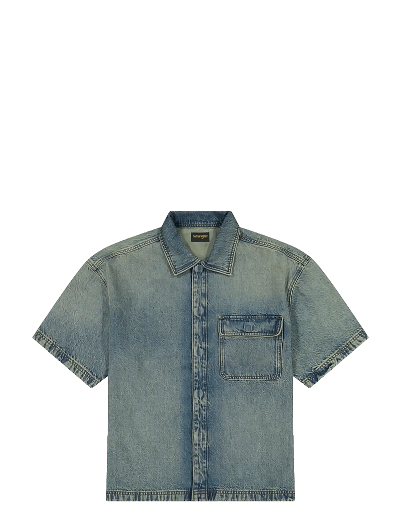 Wrangler - SS OVERSHIRT - jeanshemden - canyon shade - 1