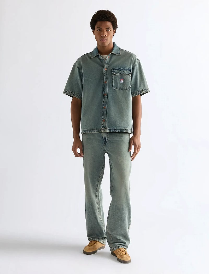 Wrangler - SS OVERSHIRT - jeanshemden - canyon shade - 4