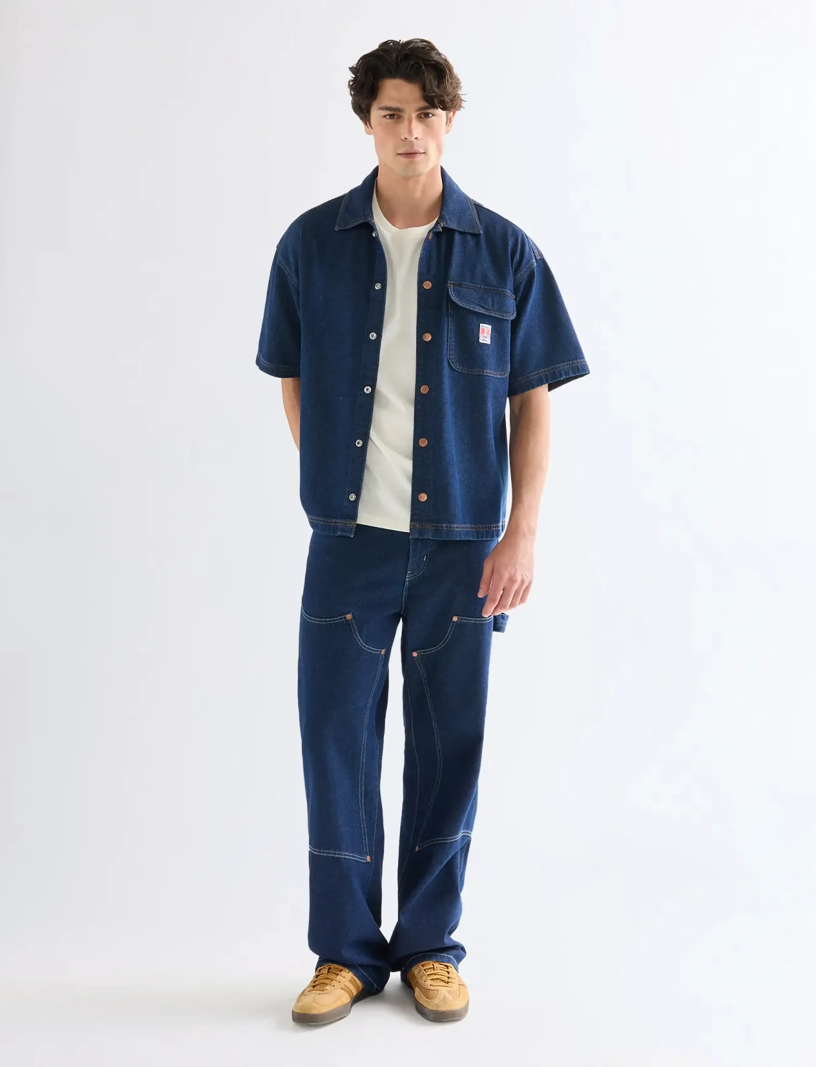 Wrangler - SS OVERSHIRT - födelsedagspresenter - rinse - 3