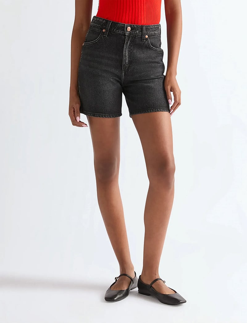 Wrangler - COWBOY SHORT 5 INCH - jeansshorts - dried ink - 0