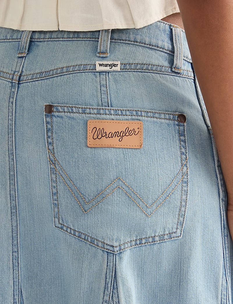 Wrangler - RADIATING MAXI - jeansröcke - desert sand - 4