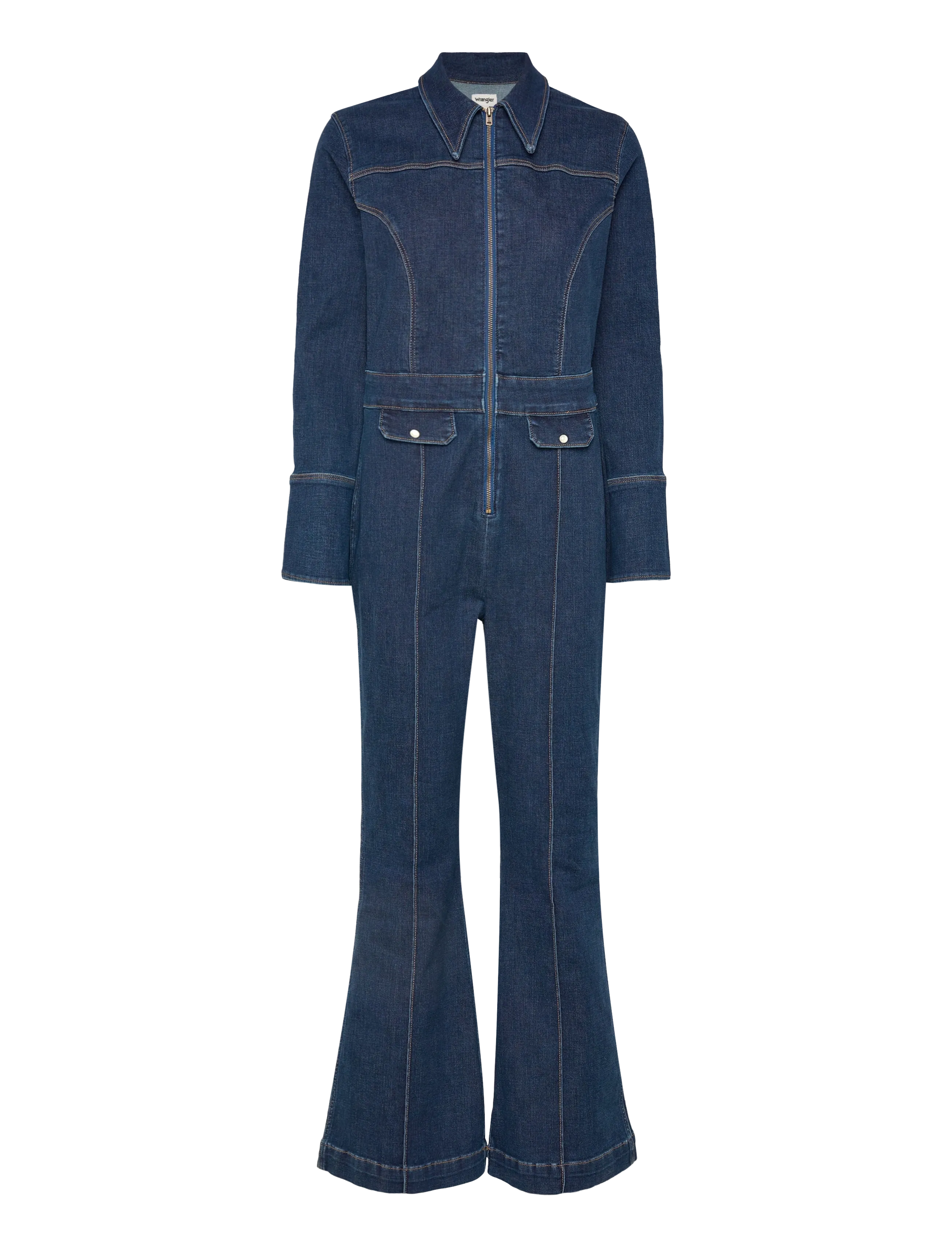 WRANGLER Retro Catsuit Blau - Mx00 - Damen