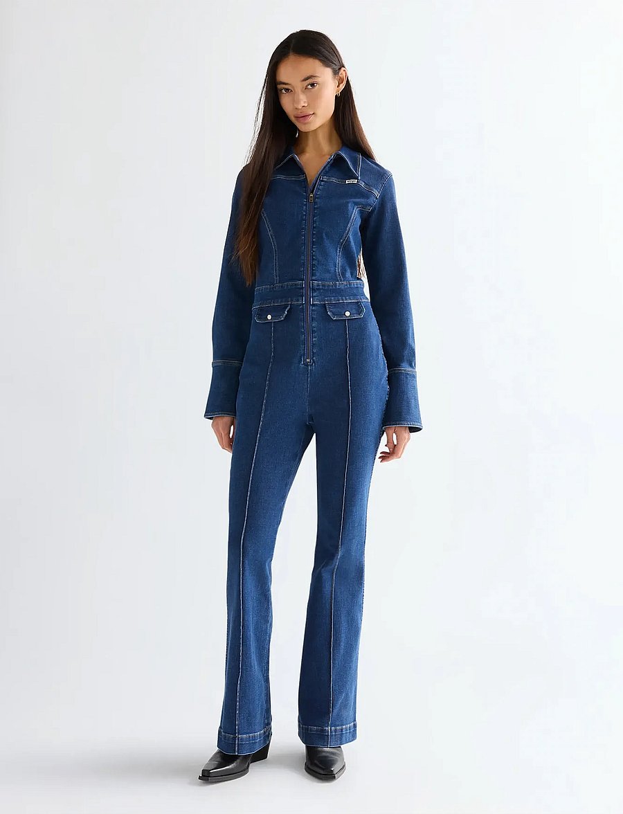 Wrangler - RETRO CATSUIT - jumpsuits - easy rinse - 0