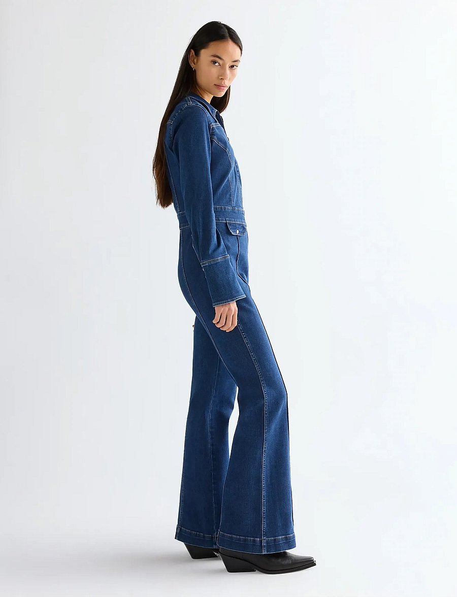 Wrangler - RETRO CATSUIT - jumpsuits - easy rinse - 4