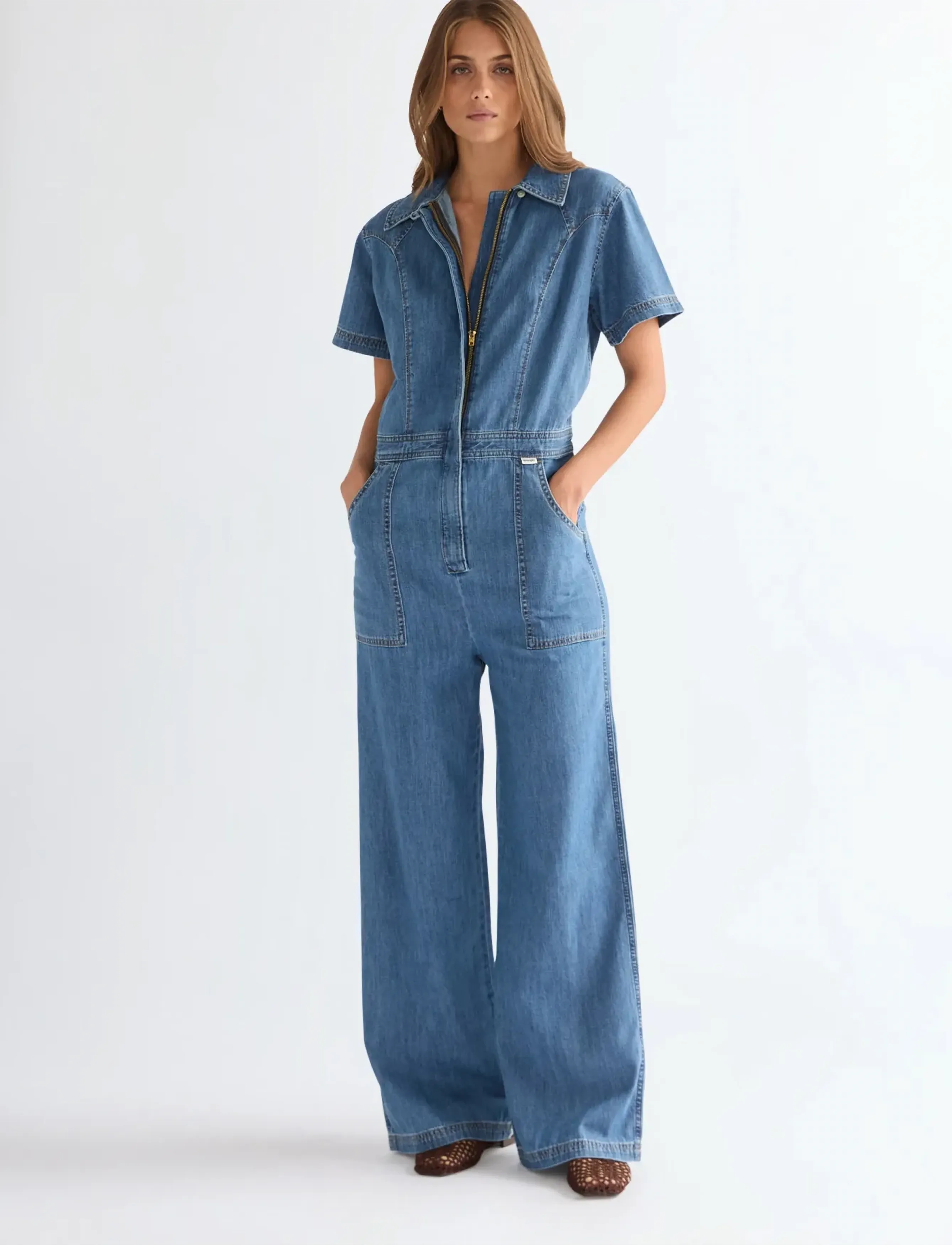 Wrangler - GARAGE COVERALL - jumpsuits - engine heat - 3