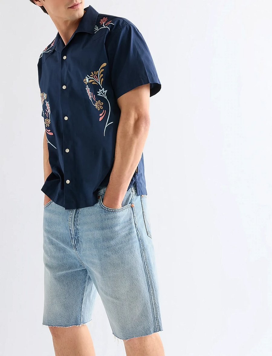 Wrangler - COWBOY SHORTS - short en jean - dawn - 5