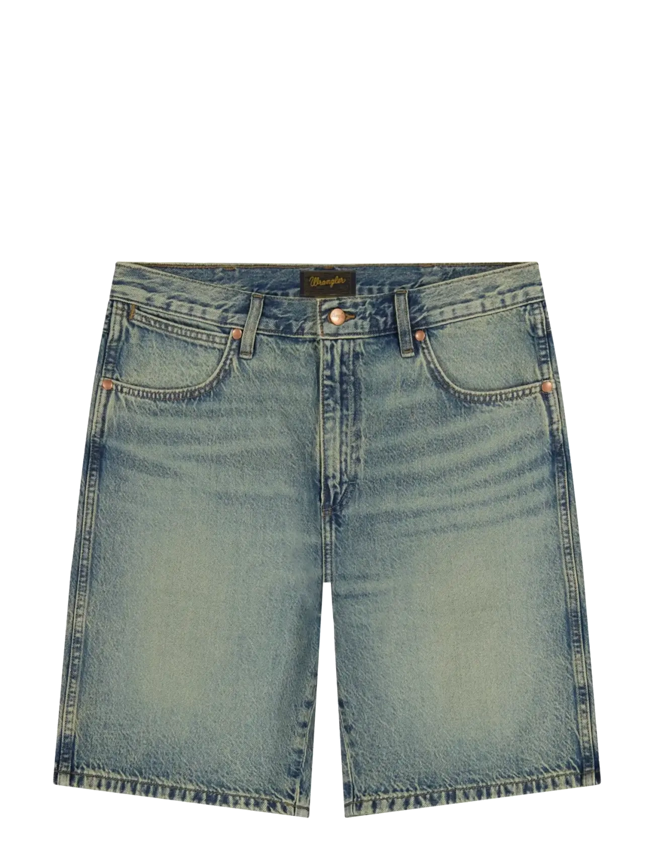 Wrangler COWBOY SHORTS - Campaign - CANYON SHADE / blue