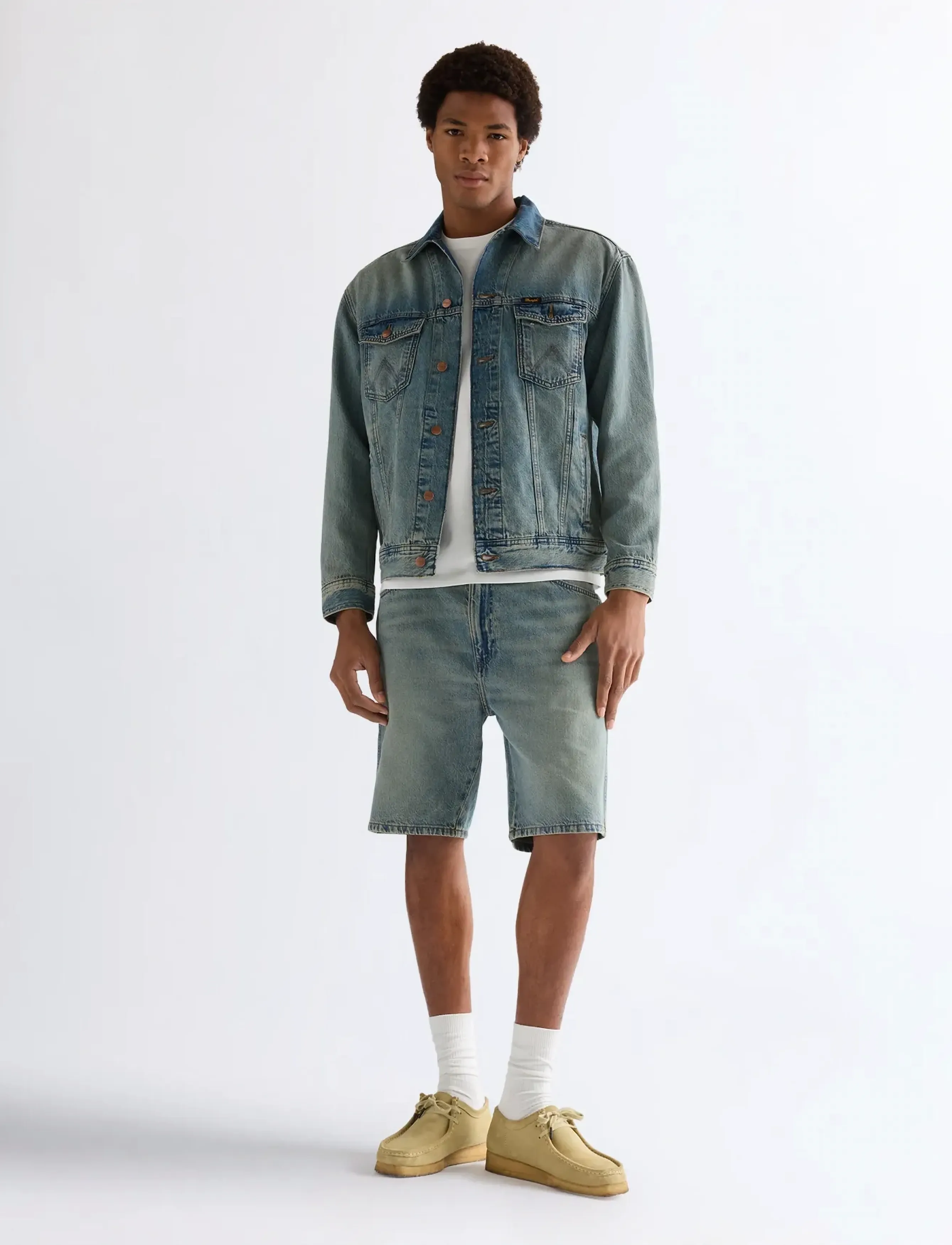 Wrangler - COWBOY SHORTS - miesten - canyon shade - 4