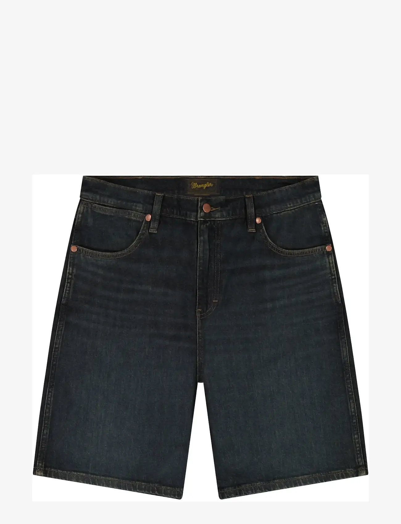 Wrangler - COWBOY SHORTS - jeans shorts - pine - 1