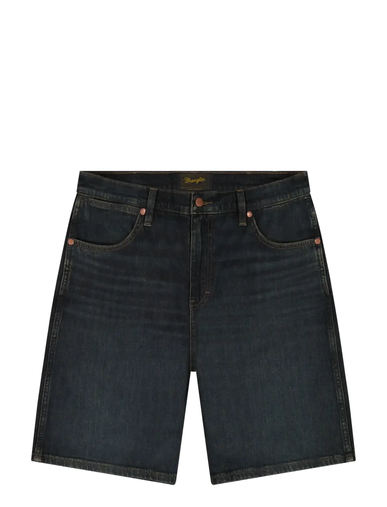 Wrangler COWBOY SHORTS - Tänavastiil - PINE / black