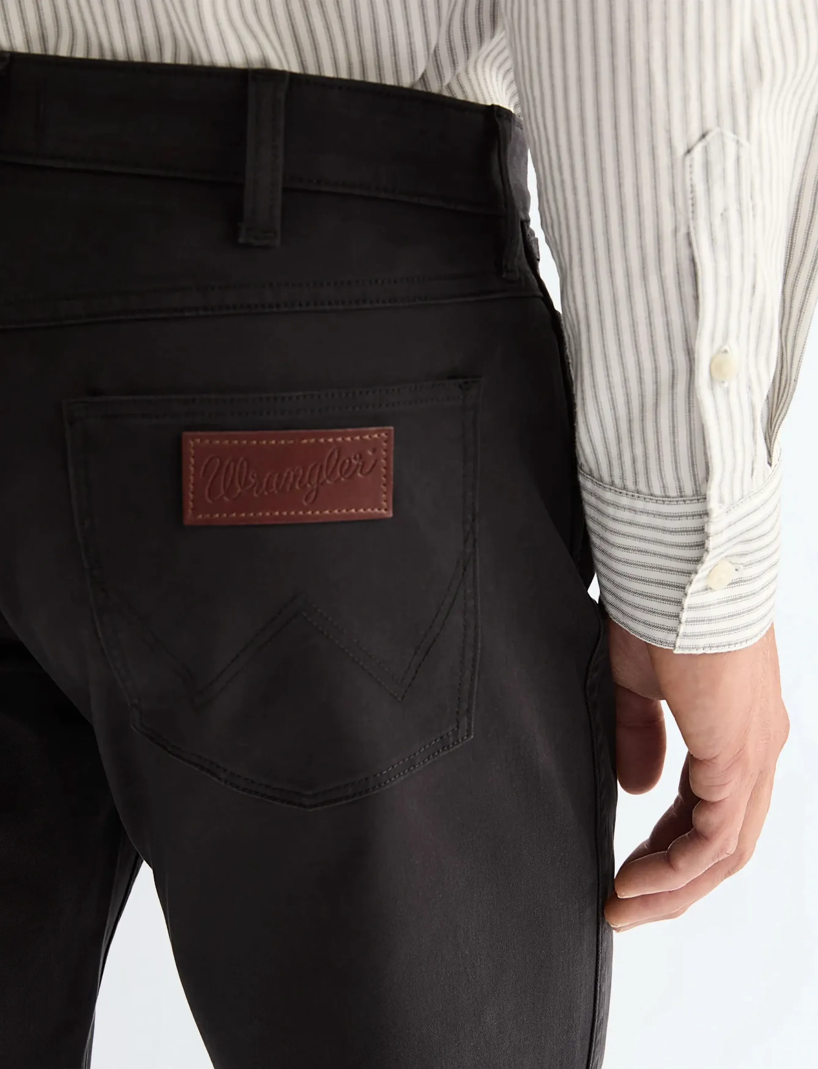 Wrangler - GREENSBORO - broeken & jeans - caviar - 5