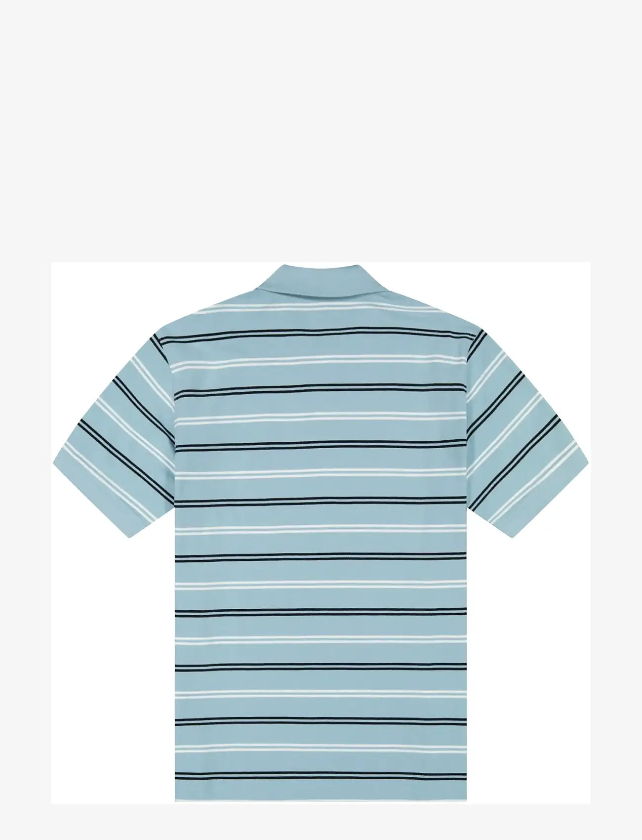 Wrangler - STRIPE POLO SHIRT - kurzärmelig - forget me not - 2