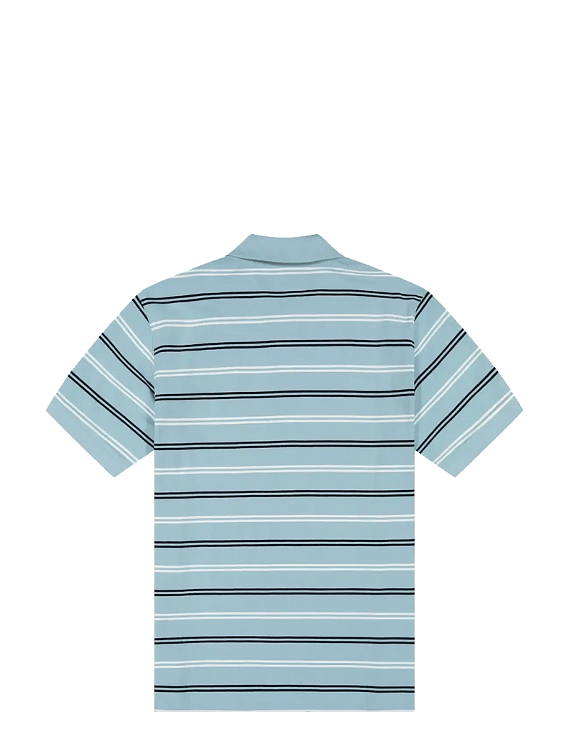Wrangler - STRIPE POLO SHIRT - kurzärmelig - forget me not - 2