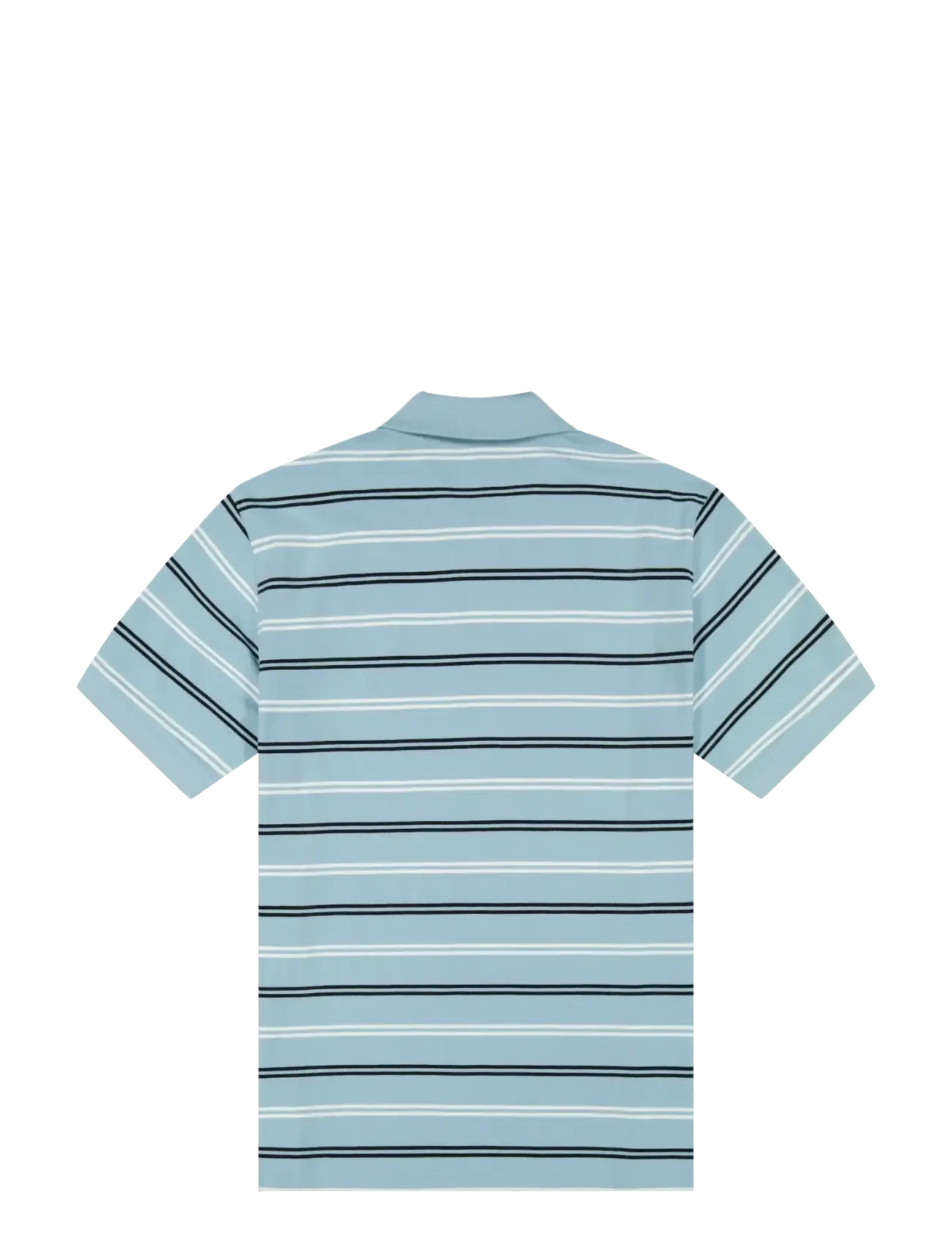 Wrangler - STRIPE POLO SHIRT - laveste priser - forget me not - 2