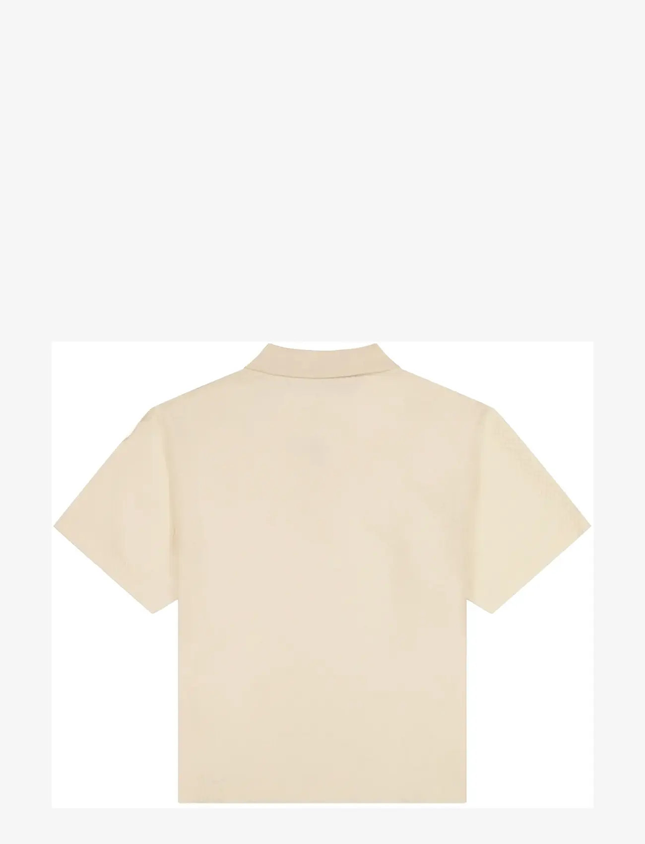 Wrangler - SS POLO SWEATER - polostrik - egret - 2