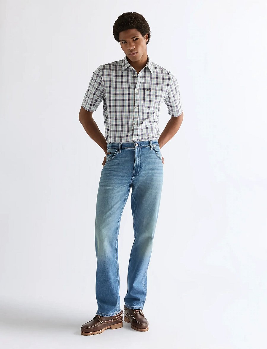Wrangler - TEXAS - normale jeans - harbor blue - 3