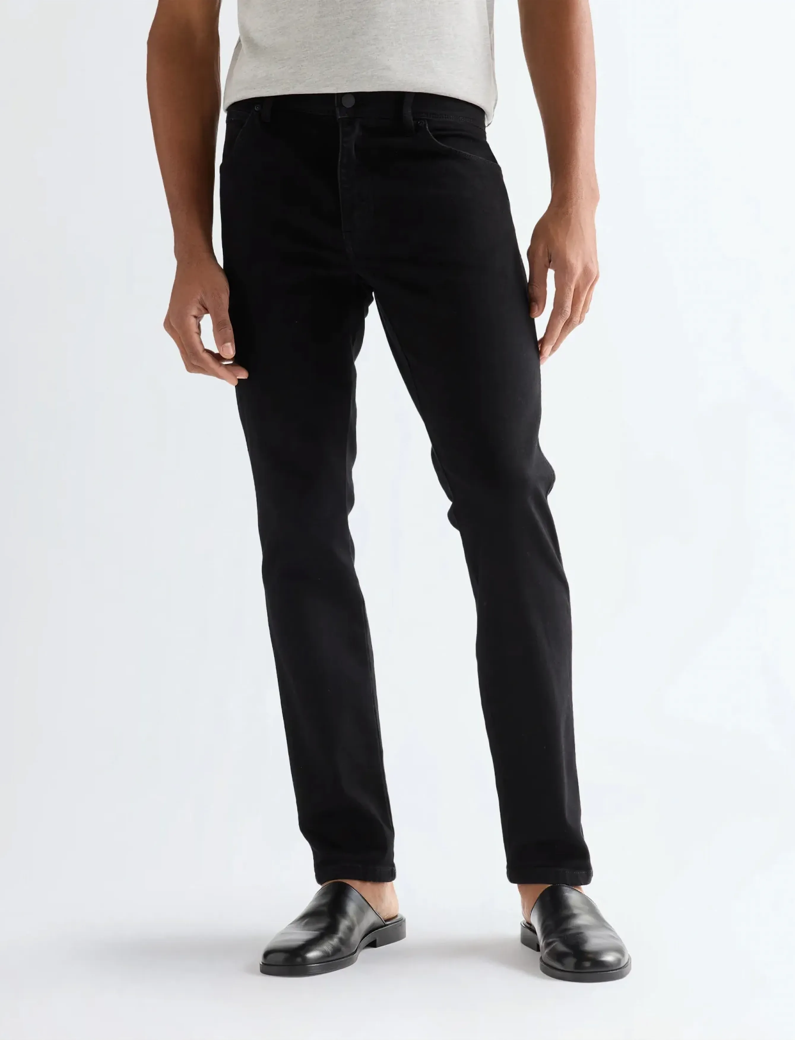 Wrangler TEXAS SLIM - Jeans - DEEP INK / black