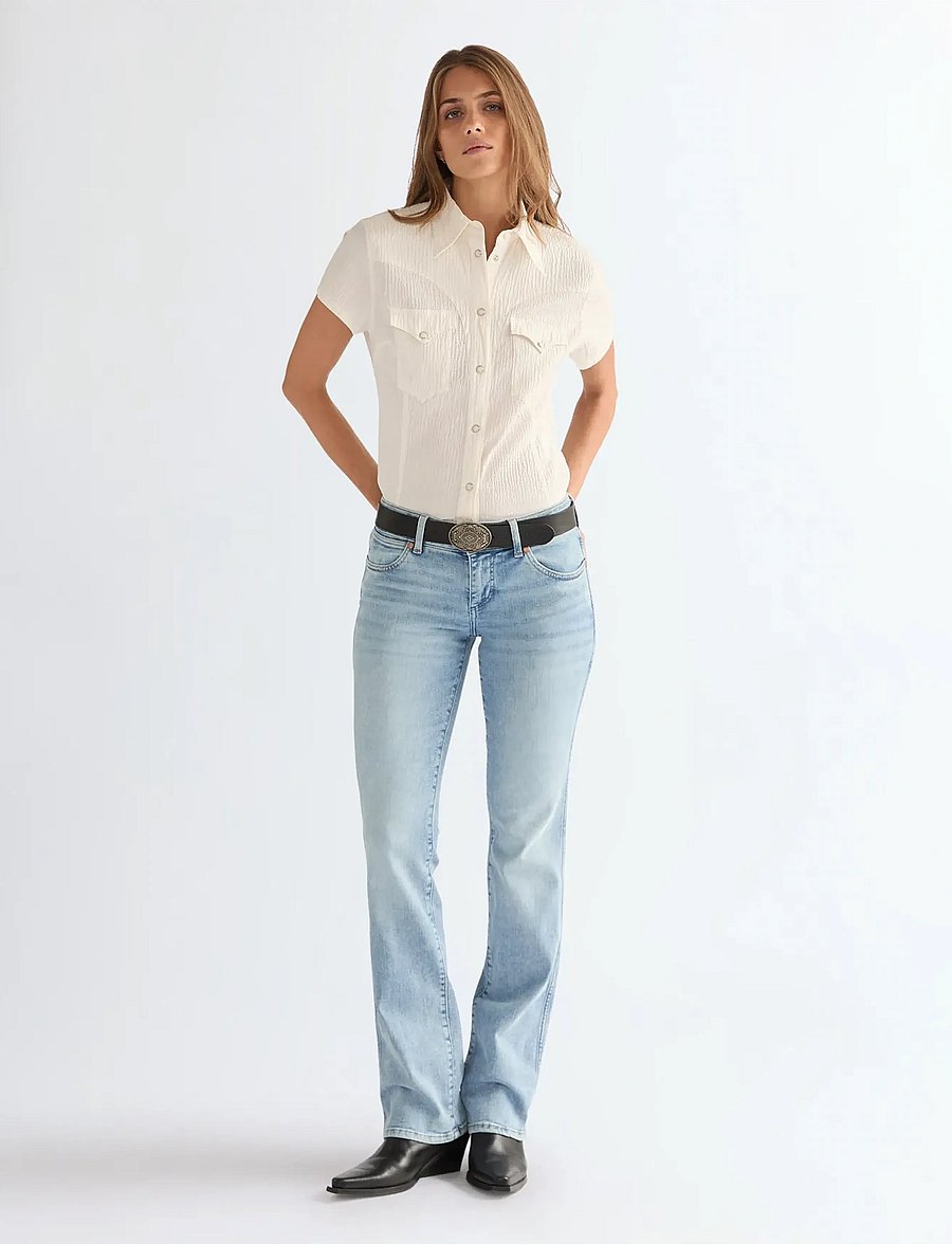 Wrangler - LOW RISE BOLD BOOT - bootcut-jeans - southeast - 3