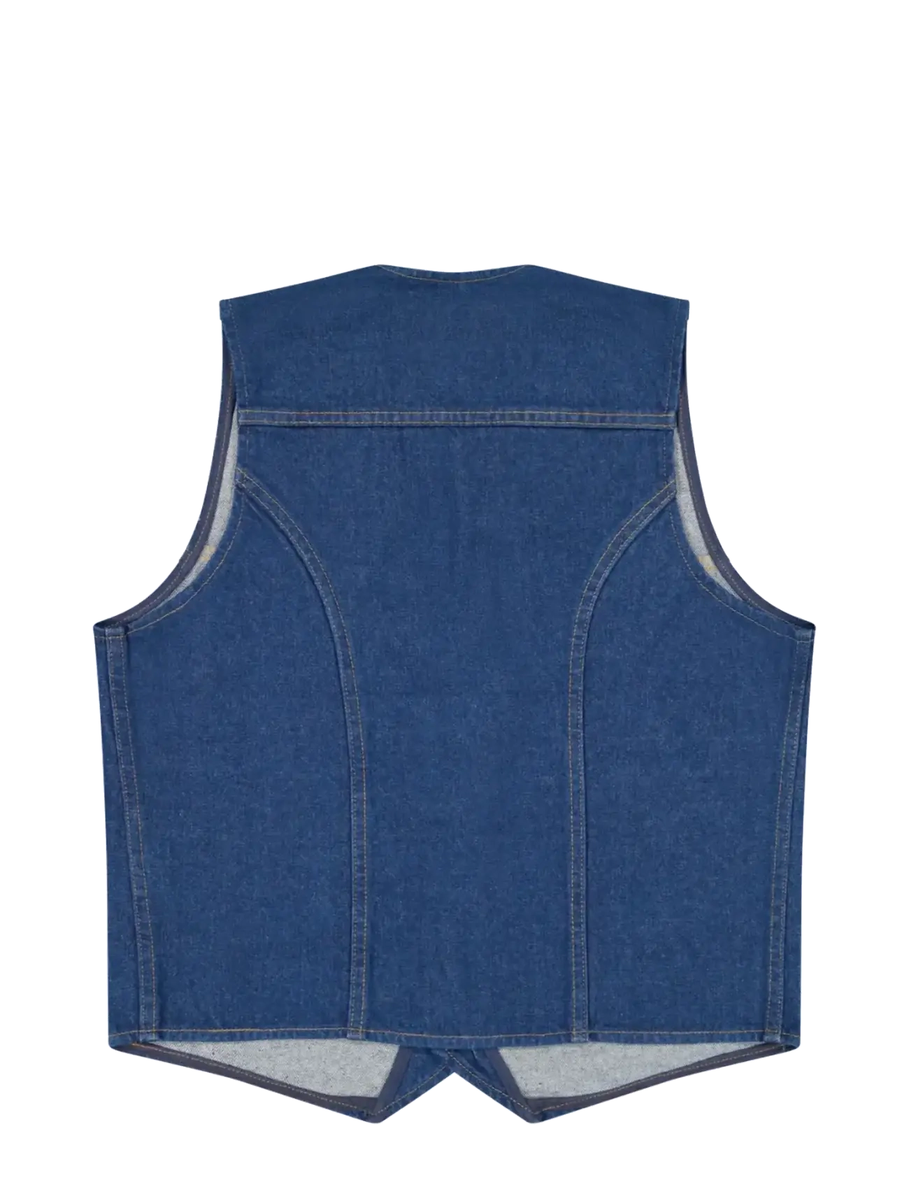 Wrangler - COWBOY CUT VEST - prewashed indigo - 2