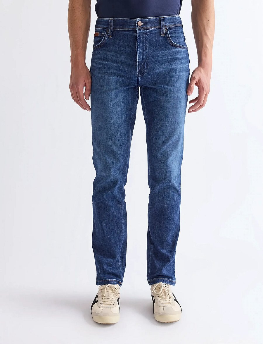 Wrangler - TEXAS SLIM - tavalised teksad - blue jam - 0