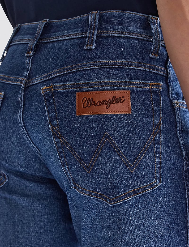 Wrangler - TEXAS SLIM - regular jeans - blue jam - 5