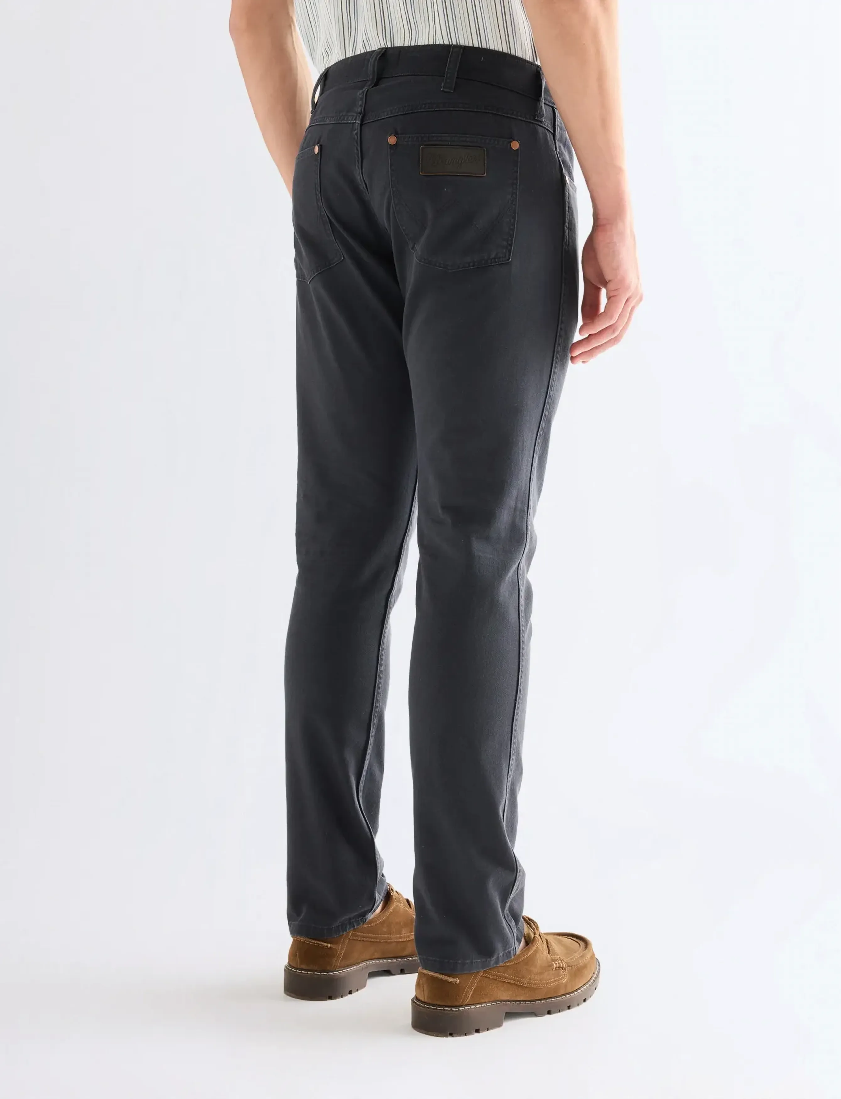 Wrangler - GREENSBORO - casual trousers - dark navy - 4