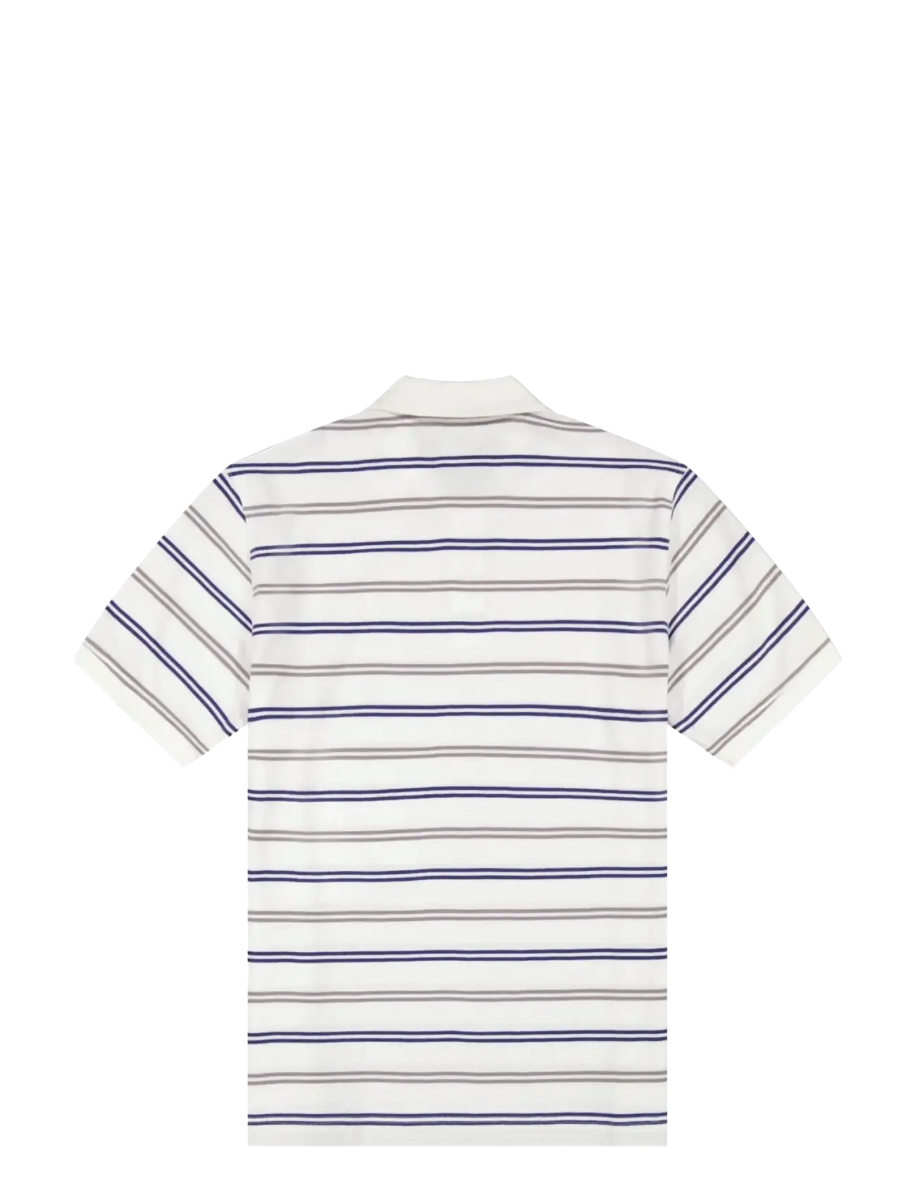 Wrangler - STRIPE POLO SHIRT - laveste priser - worn white - 2