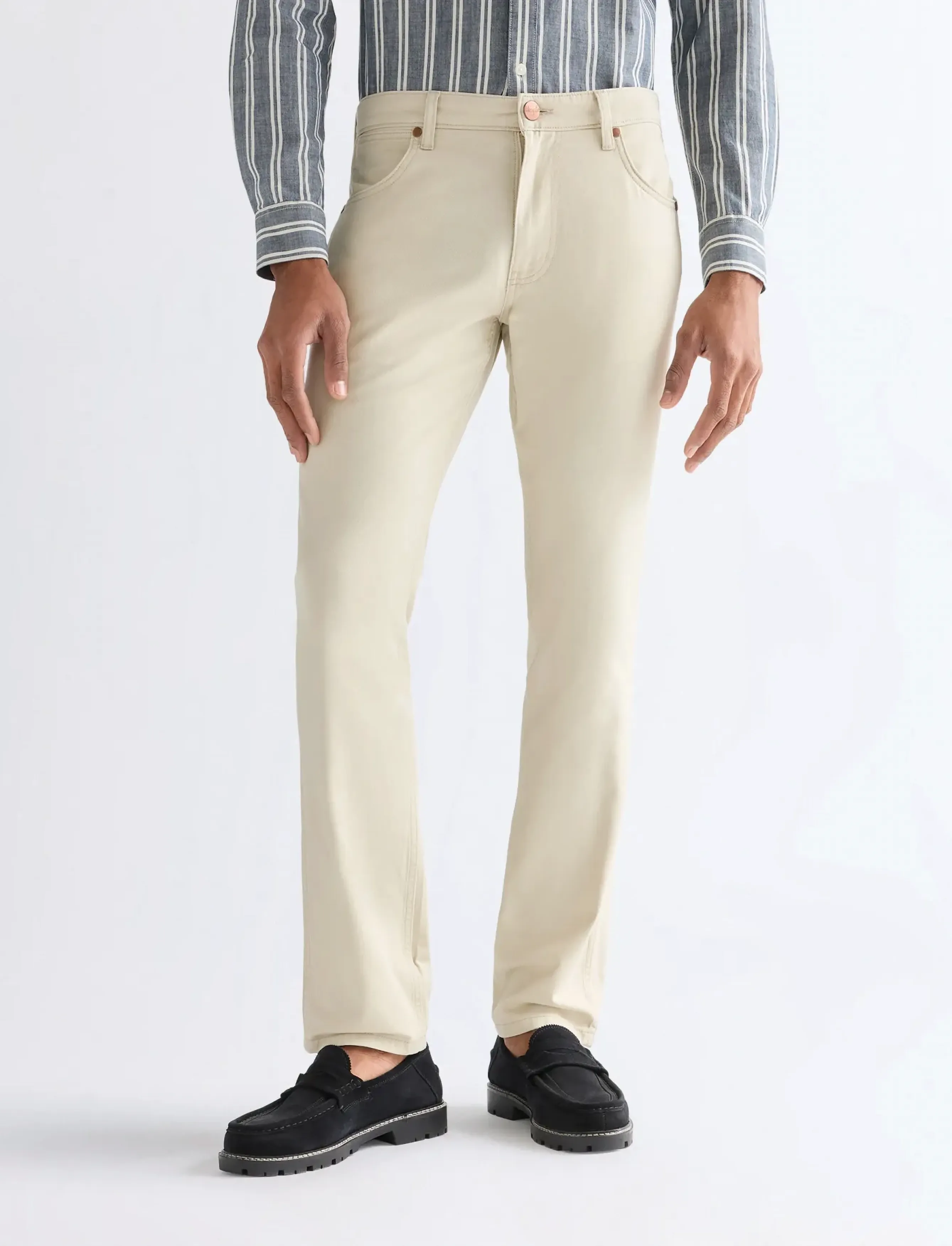 Wrangler Greensboro, 31 x 32, Beige, Bukser > Chinos, Herre