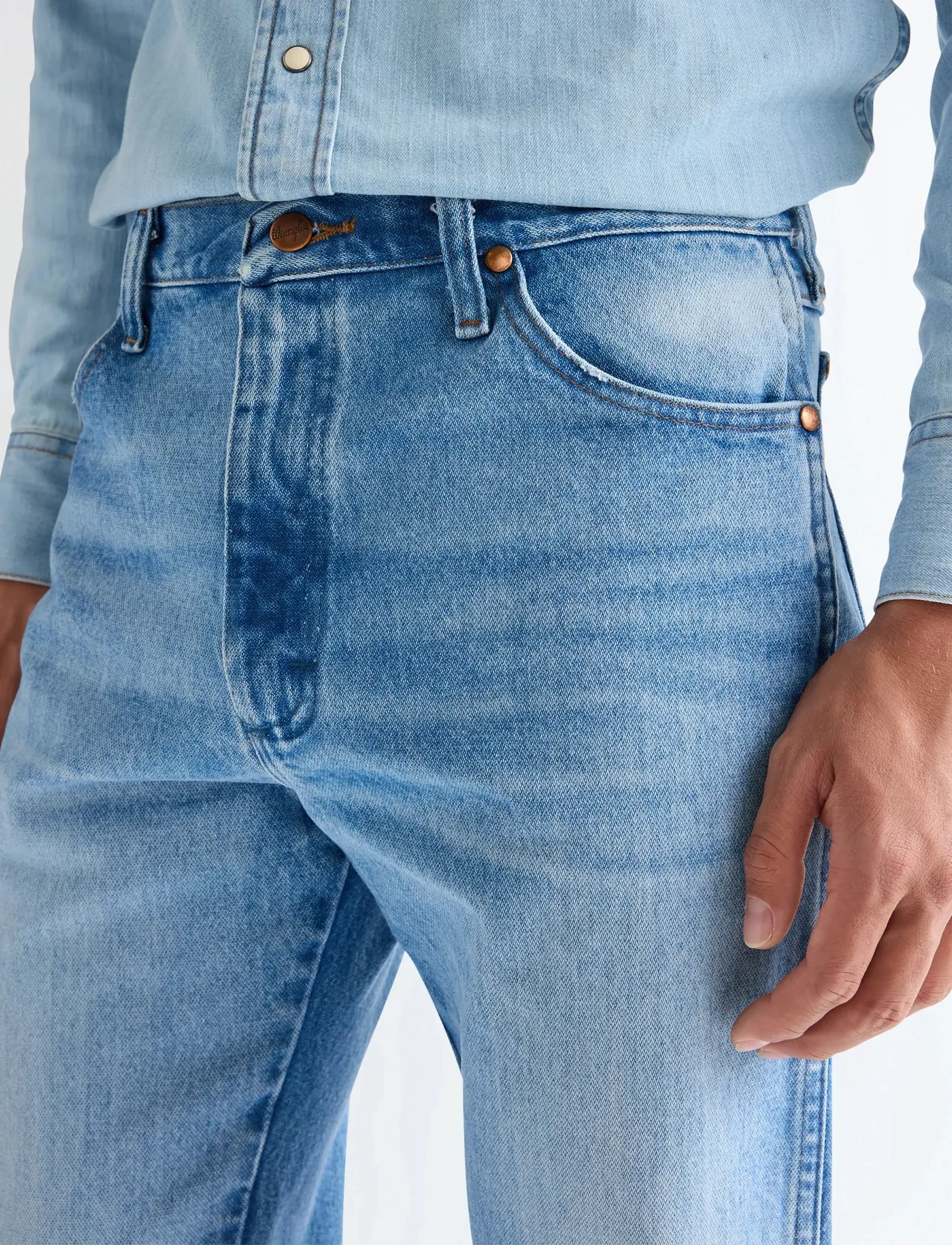 Wrangler - 13MWZ - regular jeans - jetstream - 4