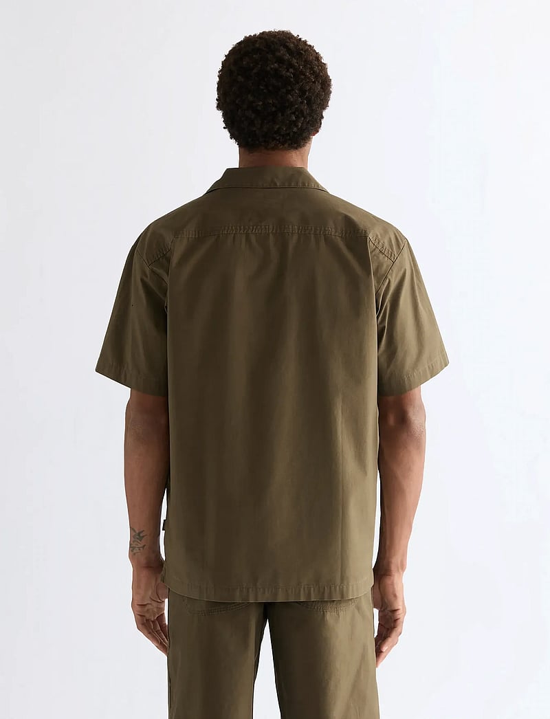 Wrangler - SS UTILITY SHIRT - lühikeste varrukatega särgid - wren - 3