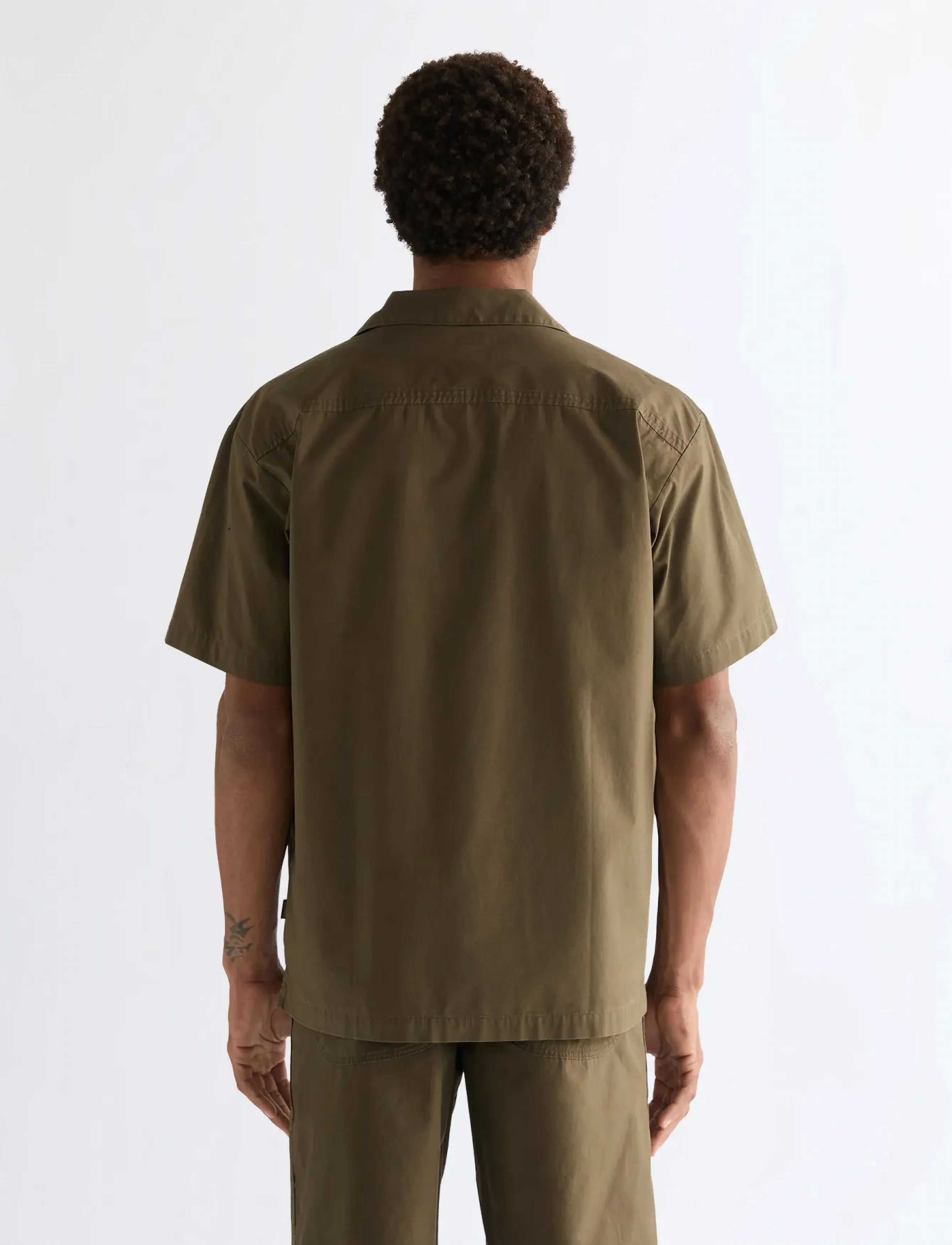 Wrangler - SS UTILITY SHIRT - kortärmade skjortor - wren - 3