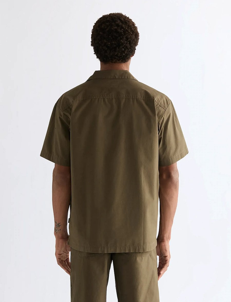 Wrangler - SS UTILITY SHIRT - lühikeste varrukatega särgid - wren - 3