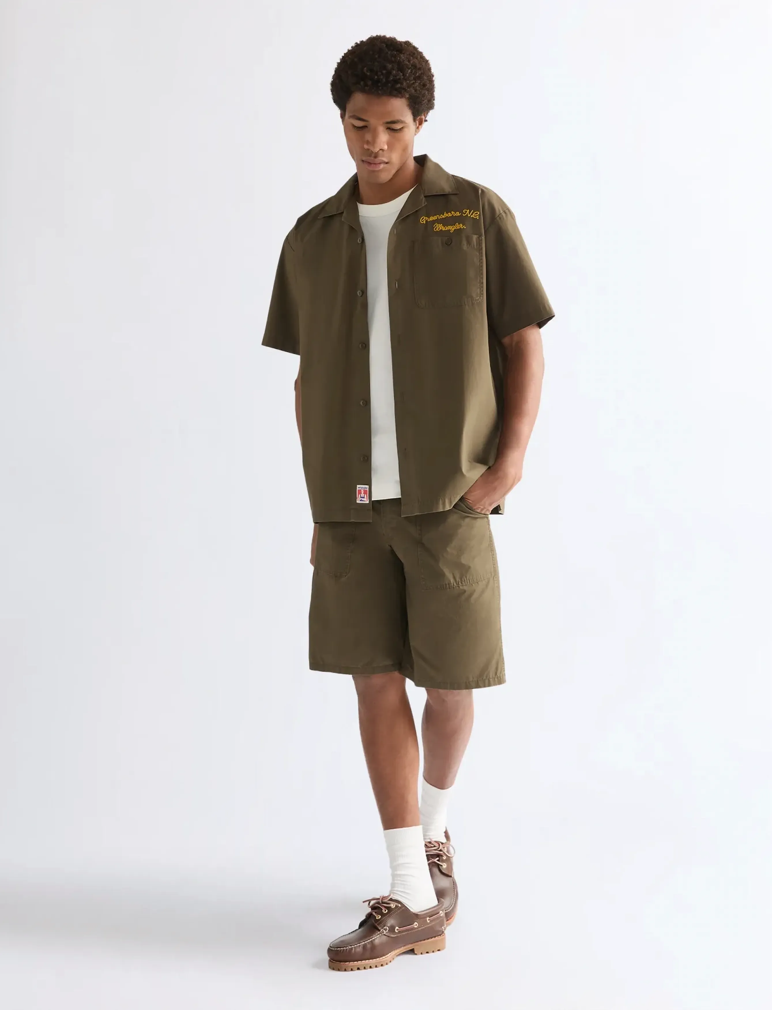 Wrangler - UTILITY SHORTS - men - wren - 4