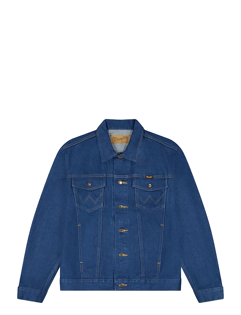Wrangler - COWBOY CUT JACKET - uforede denimjakker - prewashed indigo - 1