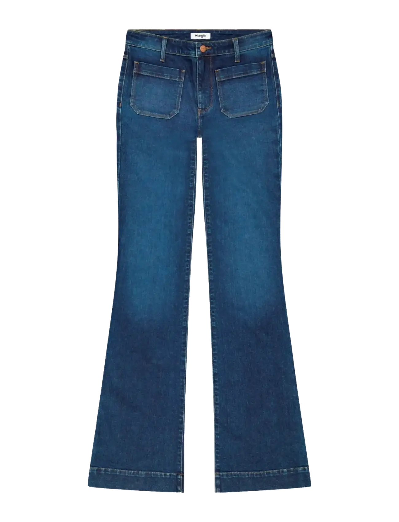 WRANGLER Flare Blau - 27x32 - Damen