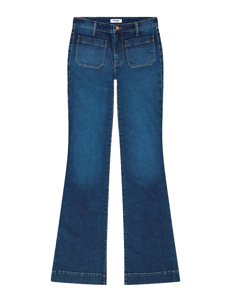 Wrangler - FLARE - utsvängda jeans - pioneer pop - 1