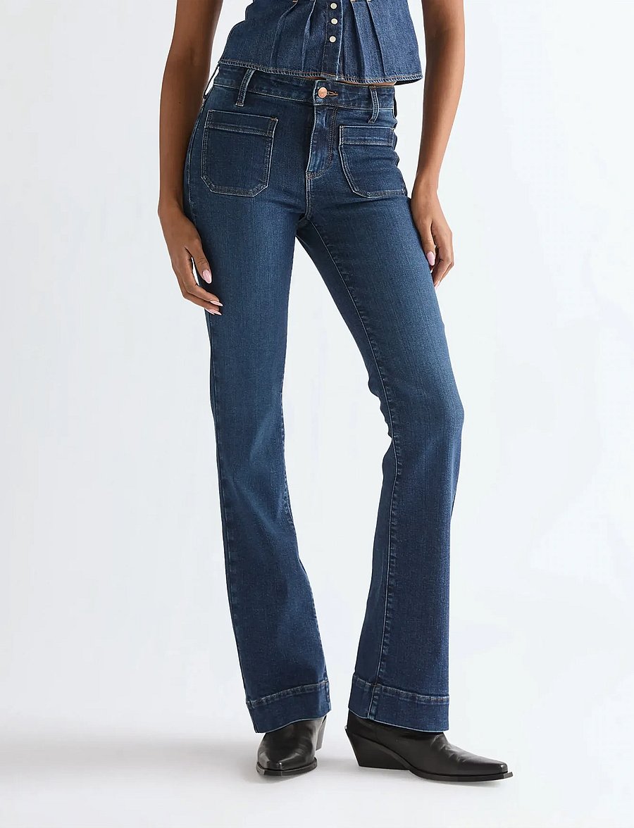 Wrangler - FLARE - schlaghosen - pioneer pop - 0