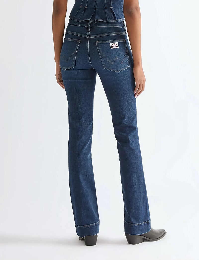 Wrangler - FLARE - utsvängda jeans - pioneer pop - 2